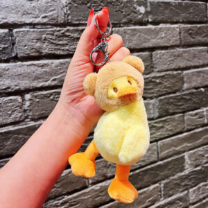 Plush hooded duck-little bear