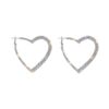Wholesale Love Full Diamond Earrings