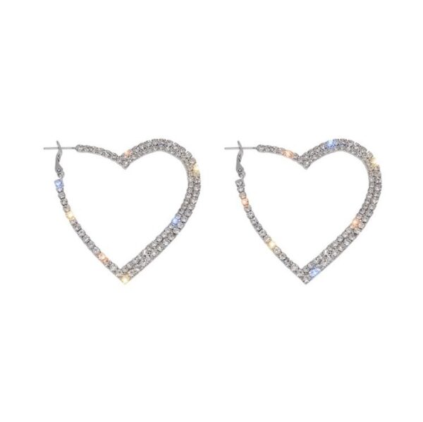 Wholesale Love Full Diamond Earrings