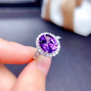 Purple Diamond [White Gold]] / Opening adjustable