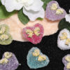 Wholesale Love Bow Rhinestone Soft Sugar Beads