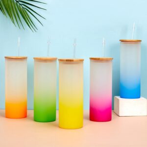 25oz straight frosted glass (remark color) / 401-500ml
