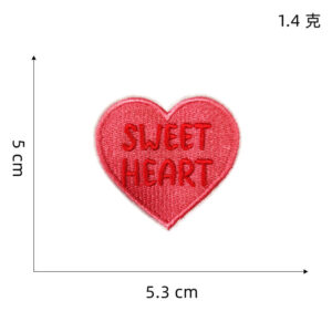 2# Love Hot Sol Cloth Sticker
