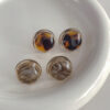 Wholesale Autumn and Winter Irregular Resin Earrings