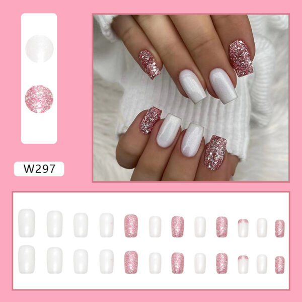 Wholesale Strobe Aurora Resin Nail Stickers