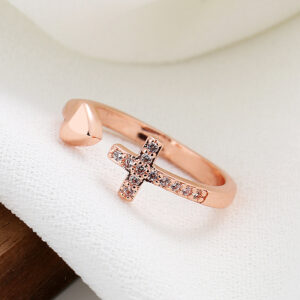 Rose Gold / Adjustable opening