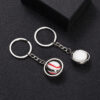 Wholesale Spinning Small Basketball Alloy Keychains