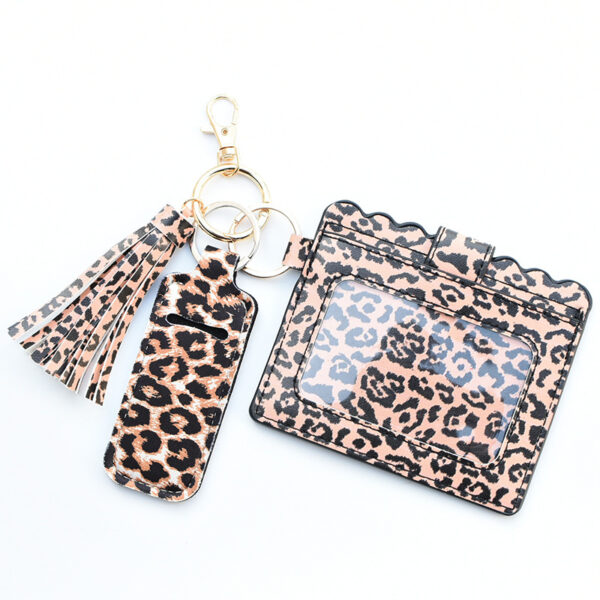 O1CN01LGsSSV1N8UuGpd9Mq_2508931525-0-cib Wholesale Cactus Leopard Print Rose Flower Lipstick Set Card Holder Keychain