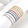O1CN01LIpCT51OSTm1301Ln_2211194421704-0-cib Wholesale Diamond Colored Zircon Single Row Tennis Bracelet