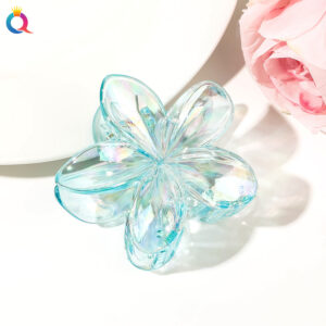 8cm egg flower-AB color light blue / Qiyue factory direct sales