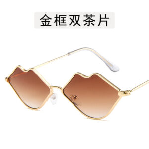 GD007-52-23 / Gold frame double tea