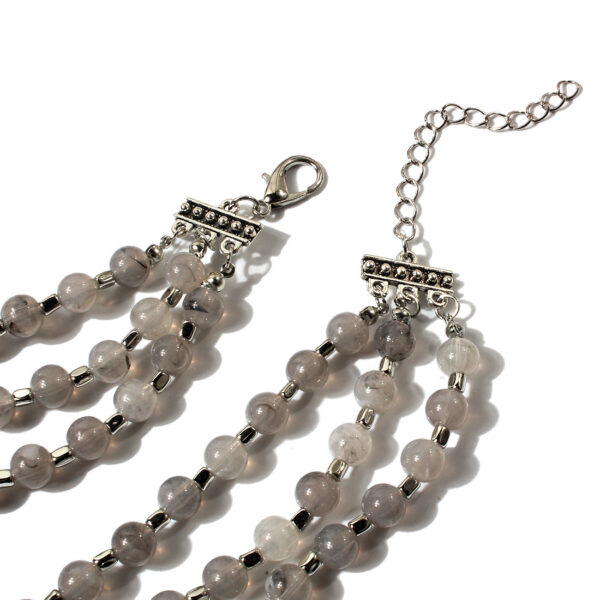 O1CN01LKHQL129tIpoJu8iA_2559898125-0-cib Wholesale Exaggerated Multilayer Plastic Earrings Necklace Jewelry Set