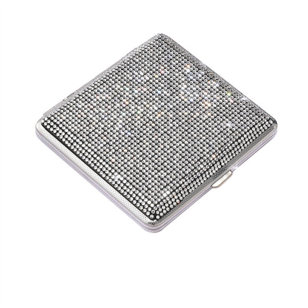 Wholesale Metal Diamond Car Cigarette Case