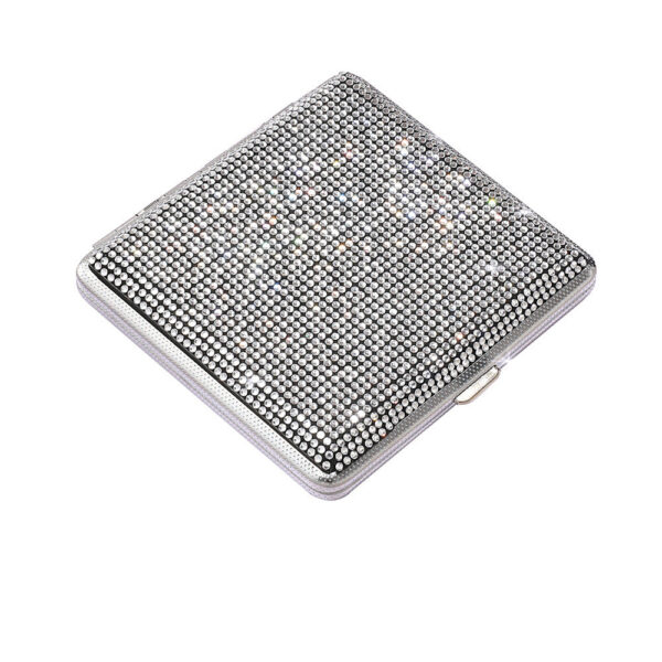 Wholesale Metal Diamond Car Cigarette Case