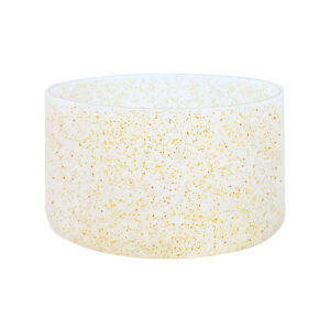 Small transparent flash gold 7.5CM