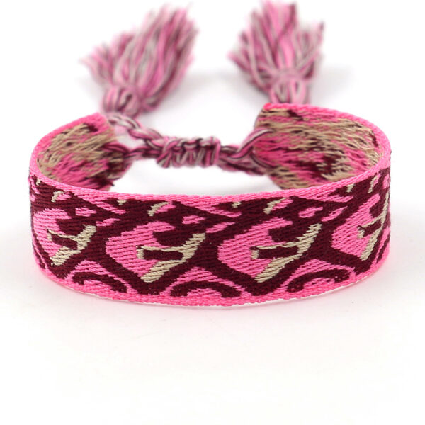 Wholesale Ethnic Face Webbing Bracelet