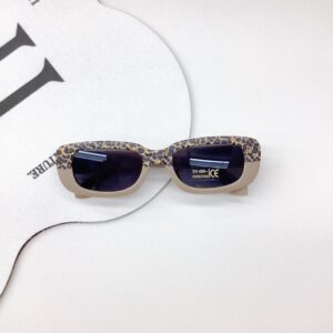 Temperament coffee-leopard print