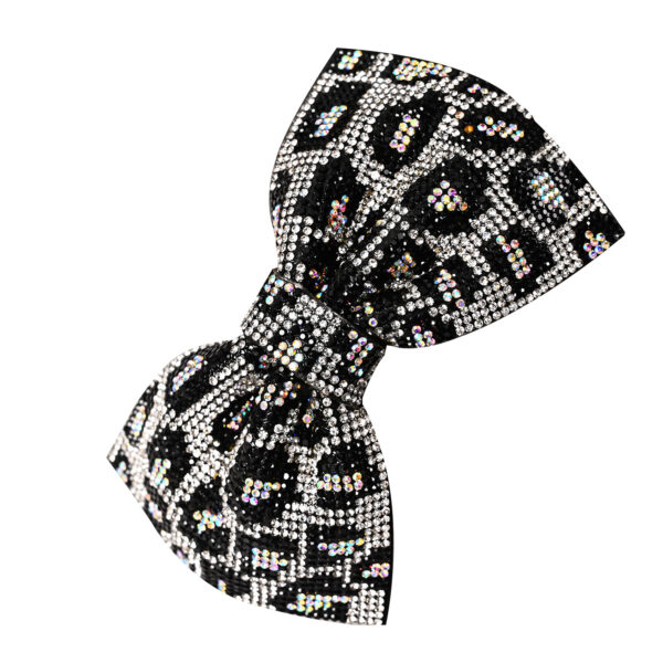 Wholesale Full Diamond Bow Spring Clip Hairpin