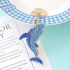 Wholesale Metal Rhinestones Dolphin Keychains