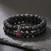 O1CN01LTyRT11IWhgvOothb_3494910901-0-cib Wholesale Zircon Skull Volcanic Stone Beads Men's Bracelet