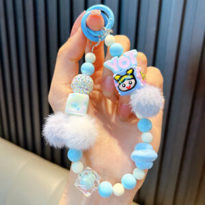 Blue (beads will vary)
