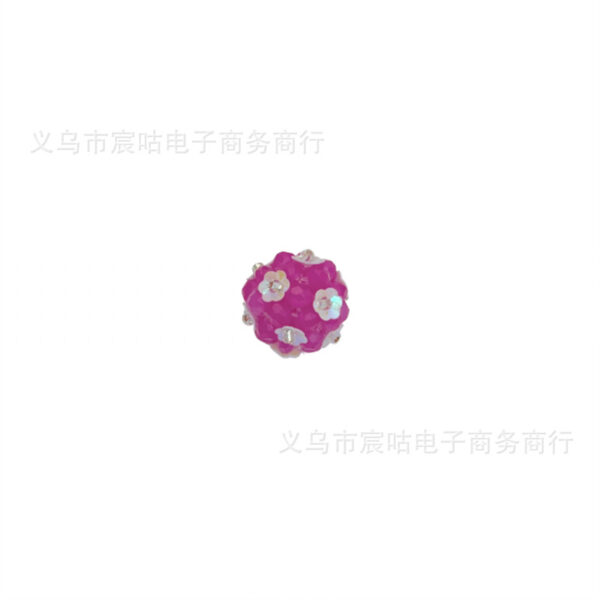 Wholesale Crystal Ball Flower Beads