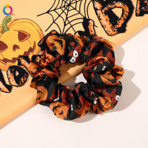 Halloween Circle-Pumpkin Black / Qiyue factory direct sales