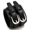 Wholesale Wirepunk Men's Leather Bracelet