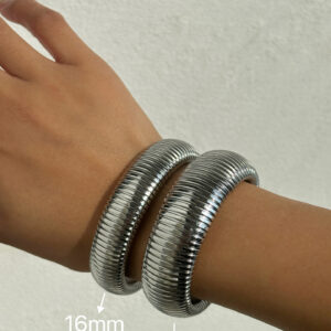 Width 16mm, length 18cm, Silver