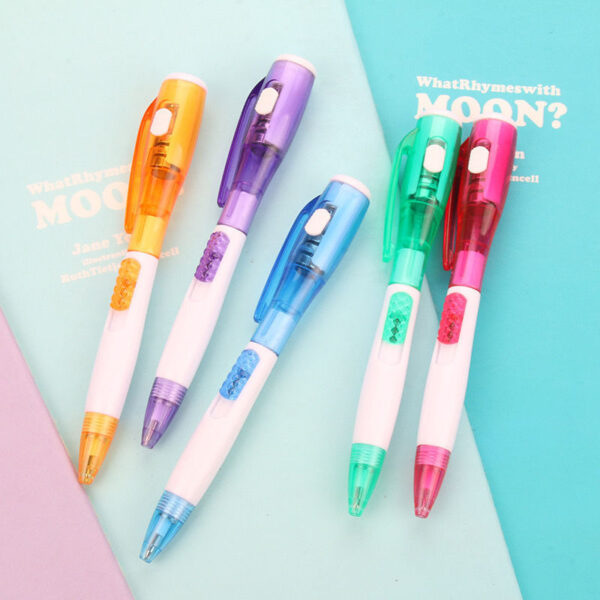 Wholesale Plastic Flashlights with LED Lights and Multifunctional Ballpoint Pens