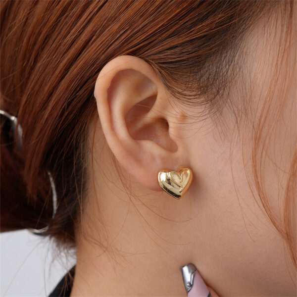 Wholesale Irregular Gold Stainless Steel Earrings