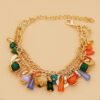 O1CN01Lg70HO1K0lEKRVD5A_3458671102-0-cib Wholesale Glass Crystal Mixed Color Multilayer Beaded Bracelet
