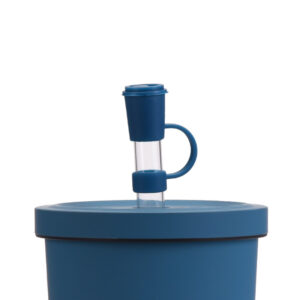 Lake blue -830ML milk tea cup