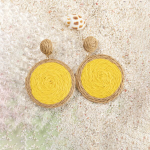 22030105-Yellow / Rattan