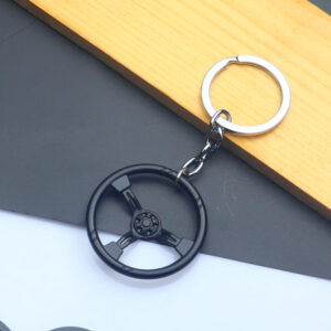 Black steering wheel
