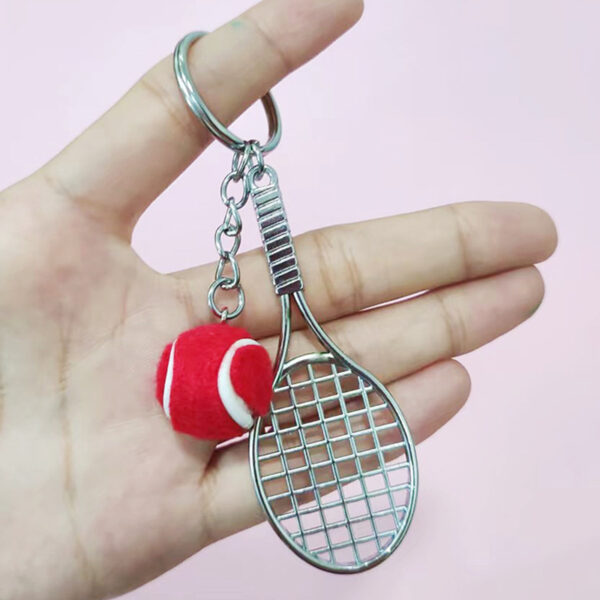 O1CN01LokWVG2Jn1dfBFsyR_2216535899465-0-cib Wholesale Mini Tennis Racket Metal Keychain