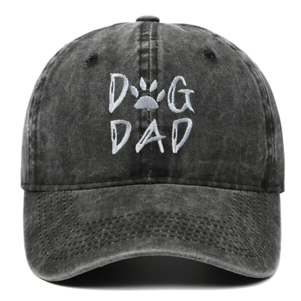 Wholesale DOG MOM Embroidered Cotton Washed Baseball Hat