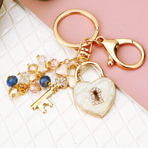 Four-Leaf Clover love lock White / Single OPP bag packaging