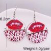 O1CN01LpYahg2CFrcMM0zz5_2207539588445-0-cib Wholesale Halloween Two Half Circles Patchwork Wooden Earrings
