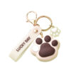 Wholesale Cartoon Cat Claw PVC Soft Keychains