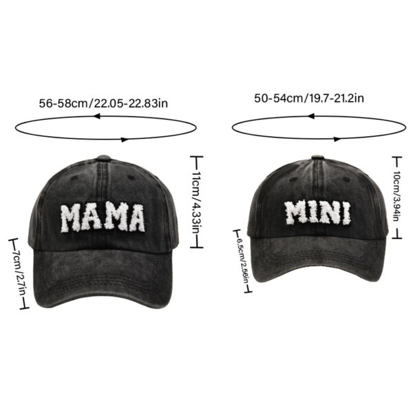Wholesale Cotton Embroidered Letters MAMA MINI Parent-child Baseball Cap