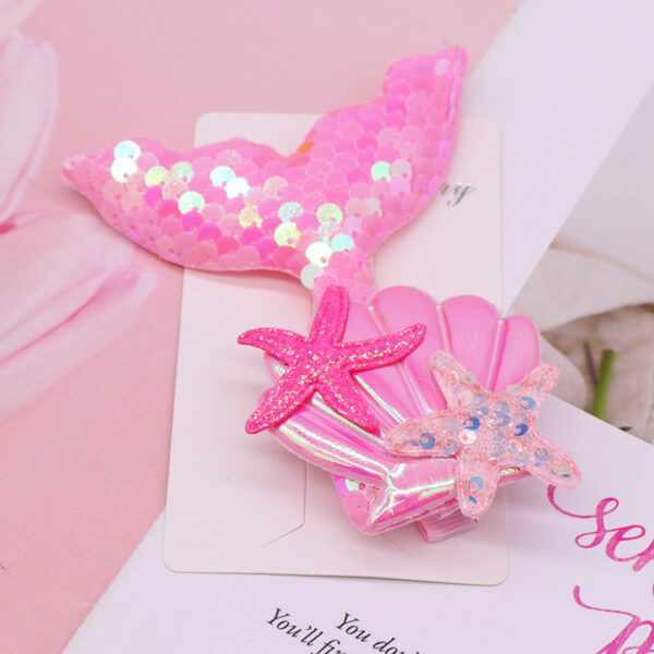 O1CN01LrJTHB1IENlVA8GfY_2608150861-0-cib Wholesale Fabric Children's Mermaid Hairpin