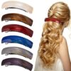 Wholesale Acrylic Spring Clip Half Ponytail Hair Clip