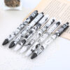 Wholesale Black and White Printed Plastic Neutral Pens