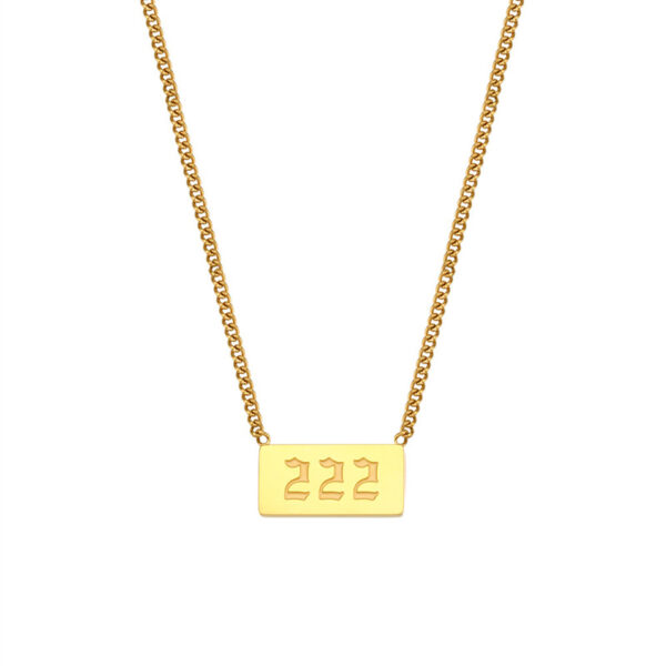 O1CN01LtA5WJ1sds0O7uuQz_1726885790-0-cib Wholesale Titanium Steel Creative 1 To 9 Golden Angel Number Necklace