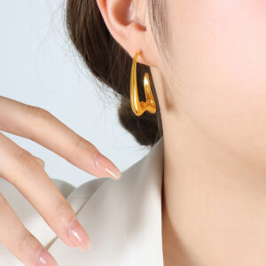 F815-Gold Earrings