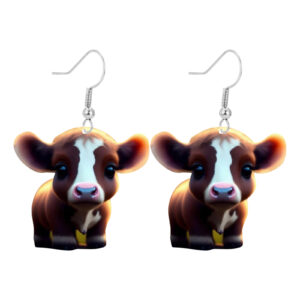 Highland Cow Earrings 5