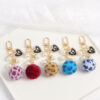 O1CN01LvatlI1gRi6T3b6Pg_2214541204139-0-cib Wholesale Leopard Fur Ball Keychain