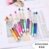 O1CN01LwVYVO1oSdwhRhuwh_2216330225224-0-cib Wholesale DIY Beaded Multi Color Press Four Color Refill Plastic Ballpoint Pen