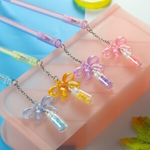 Wholesale Plastic Butterfly Drift Bottle Pendant Pendant Ballpoint Pen